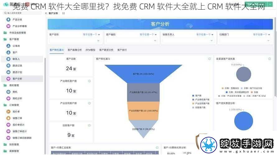 免费CRM软件大全哪里找找免费CRM软件大全就上CRM软件大全