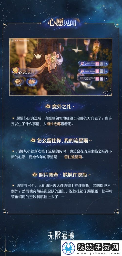 无限暖暖愿望节玩法一览