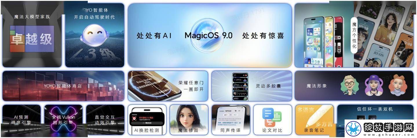 荣耀多款机型迎来MagicOS
