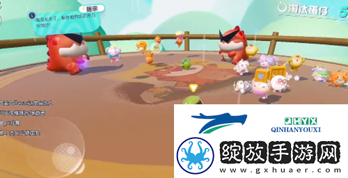 蛋仔派对小心霸王龙怎么打