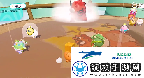 蛋仔派对小心霸王龙怎么打