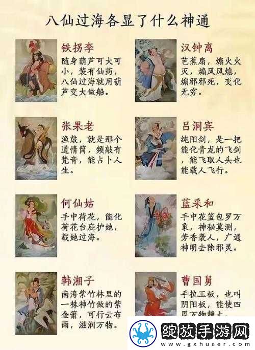 八仙聚会各显神通