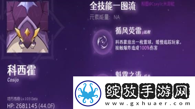 原神科西霍打法是什么