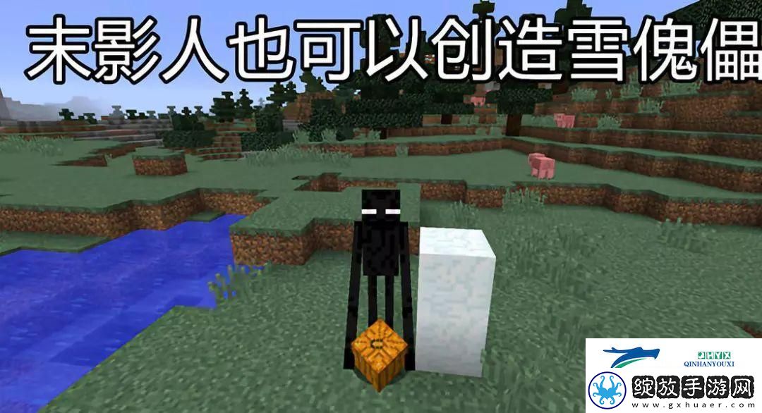 我的世界雪傀儡的两种奇特用法