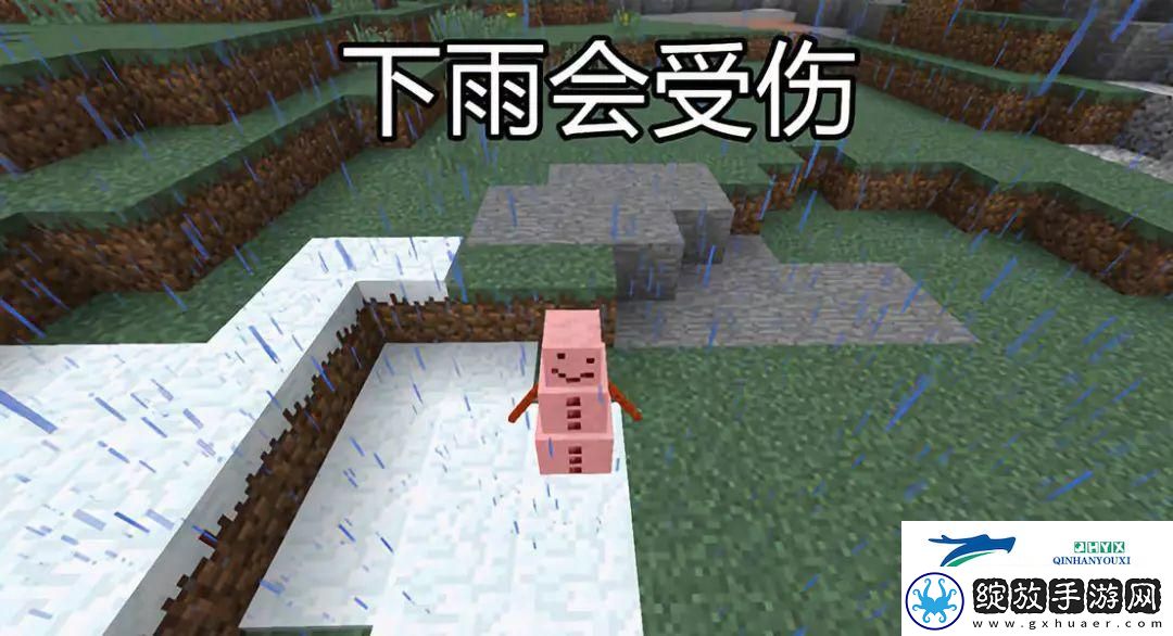 我的世界雪傀儡的两种奇特用法