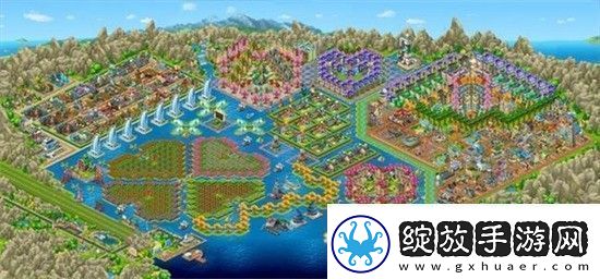 梦想城镇最完美布局高清大图梦想城镇最完美布局全景图