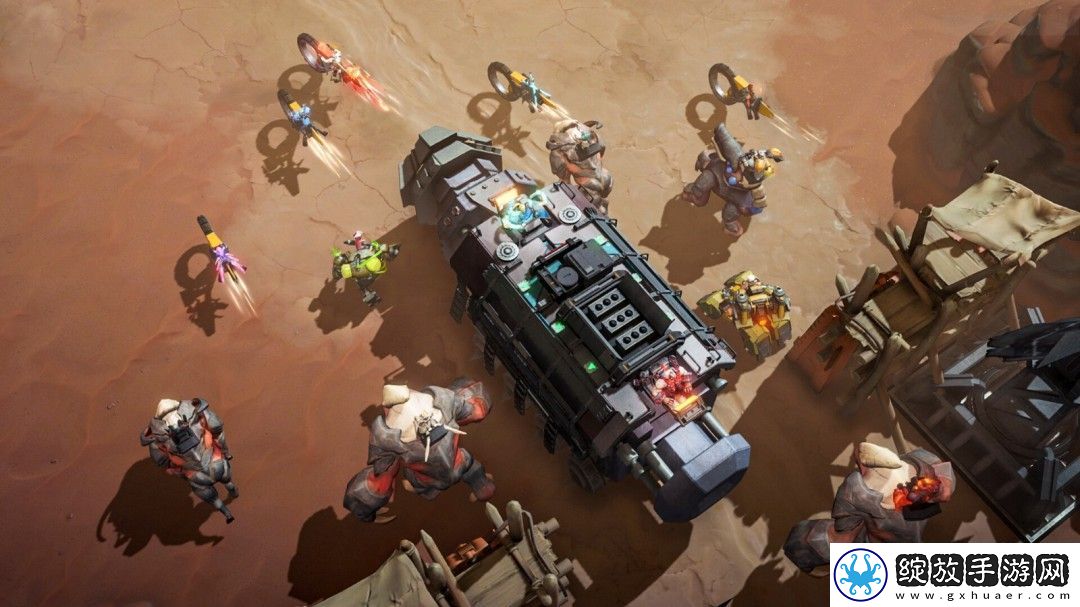 科幻废土风大型多人PVP战争游戏无烬战争Steam页面开放