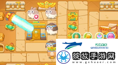 保卫萝卜4法老归来第28关怎么过