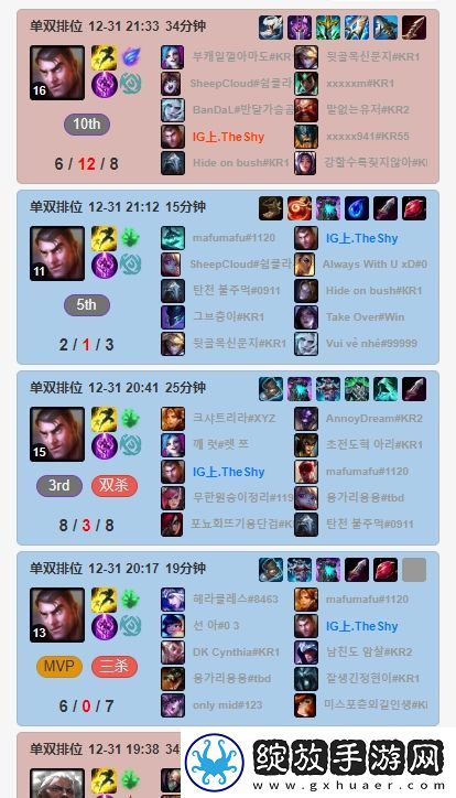 苍穹之跃！Theshy近期排位狂玩“穿甲”流杰斯