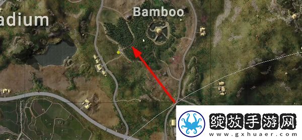 pubg荣都竹子在哪