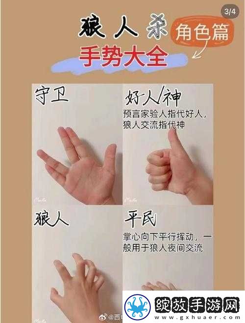 用扣自己的正确手势图