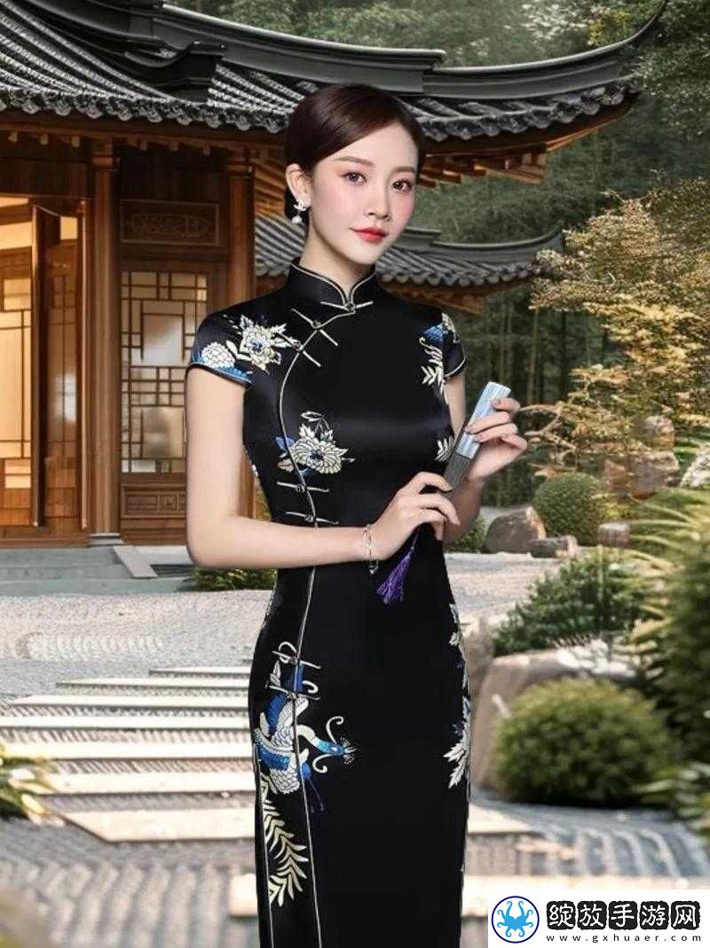 老师双开真丝旗袍施恩