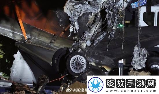 多张韩国空难现场照曝光