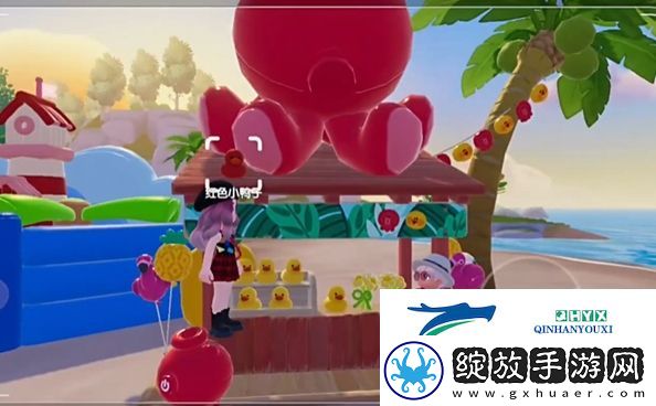 心动小镇沙滩乐园第3天红色小鸭子在哪