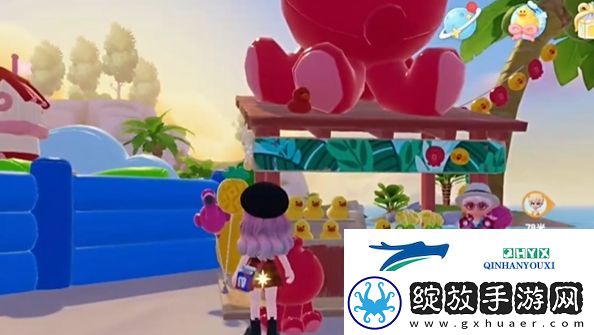 心动小镇沙滩乐园第3天红色小鸭子在哪