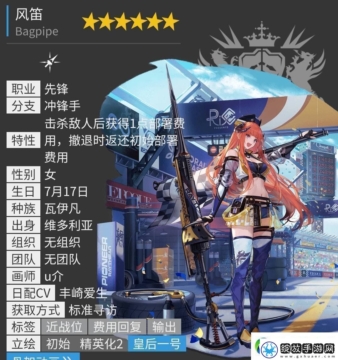 明日方舟冲锋手有哪些