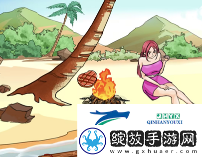 文字玩出花逃离荒岛怎么过