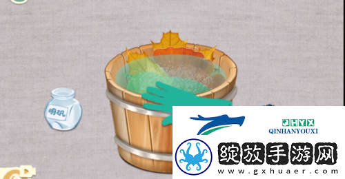 收纳物语树叶拓印怎么过
