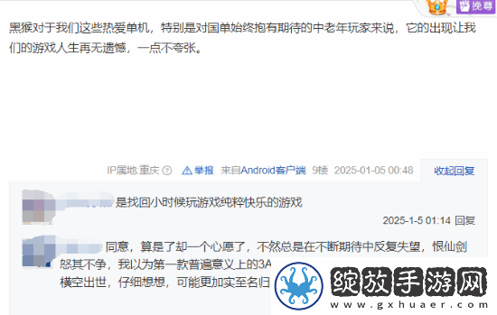 近百位游戏人猛夸黑神话引热议