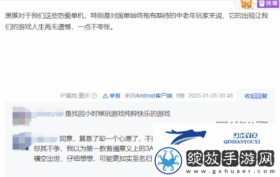 近百位游戏人猛夸黑神话引热议
