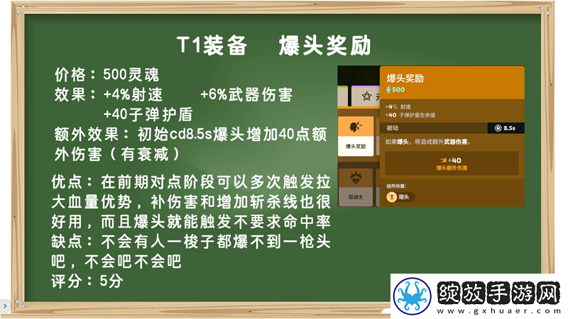 装备打分第一期
