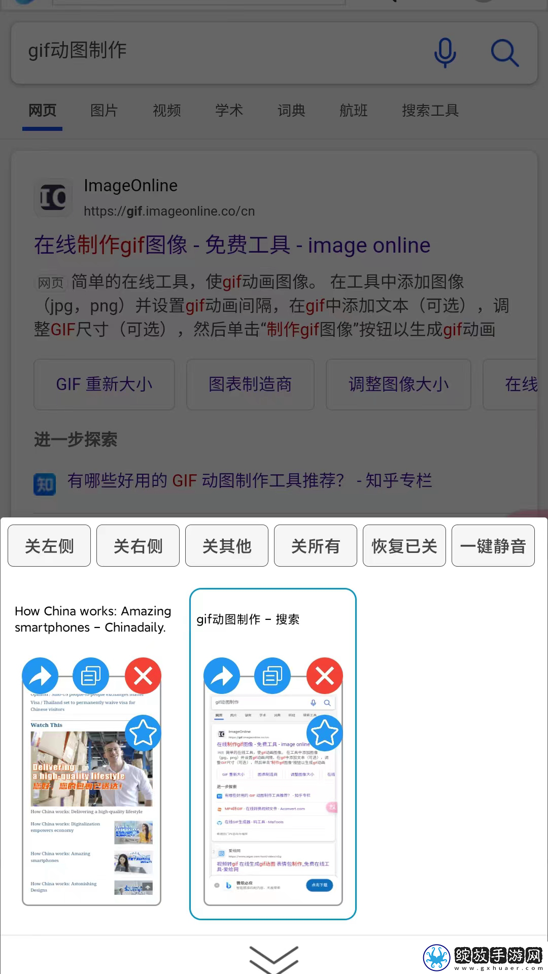 大海浏览器截图