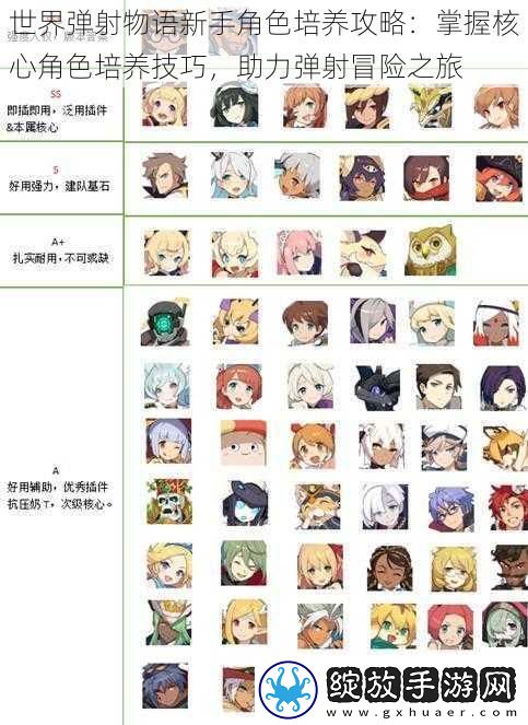 世界弹射物语新手角色培养攻略