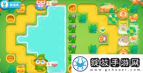 保卫萝卜4绿野奇缘第8关攻略