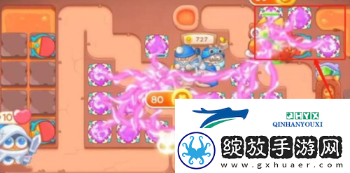 保卫萝卜4饿龙传说第46关怎么过