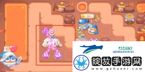 保卫萝卜4饿龙传说第46关怎么过