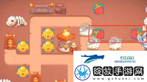 保卫萝卜饿龙传说第47关怎么过