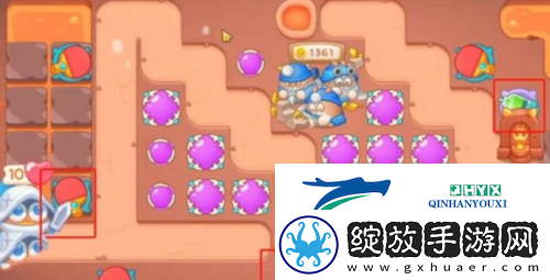 保卫萝卜4饿龙传说第46关怎么过