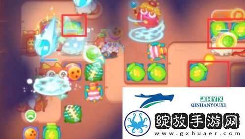 保卫萝卜4饿龙传说第50关怎么过