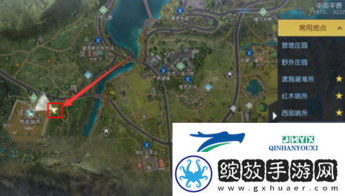 黎明觉醒藏宝图孤独的车厢在哪