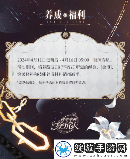 时空中的绘旅人繁照春星活动怎么玩