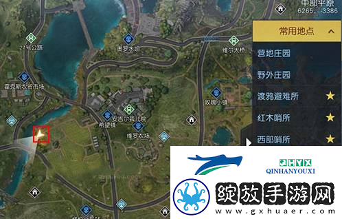 黎明觉醒藏宝图孤独的车厢在哪