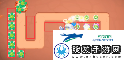 保卫萝卜4饿龙传说第2关怎么过