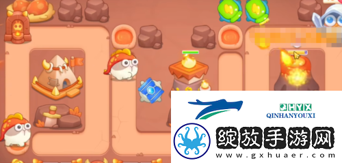 保卫萝卜4饿龙传说第58关怎么过