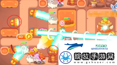 保卫萝卜4饿龙传说第59关怎么过
