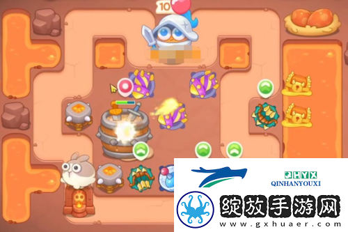 保卫萝卜4饿龙传说第55关怎么过
