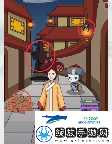 疯狂梗传深夜皇宫怎么过
