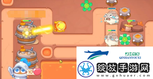 保卫萝卜4饿龙传说第54关怎么过