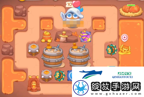 保卫萝卜4饿龙传说第55关怎么过