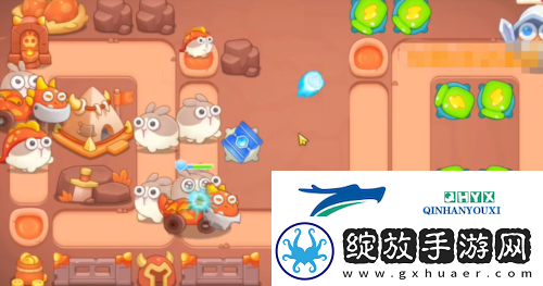保卫萝卜4饿龙传说第58关怎么过