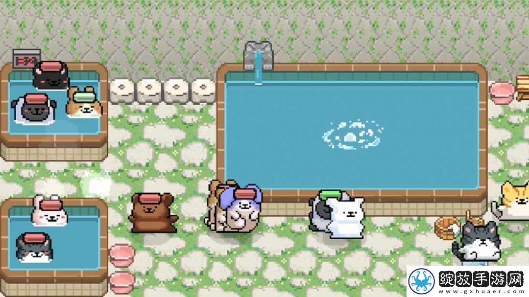 模拟游戏动物温泉Steam页面上线
