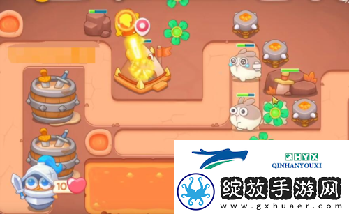保卫萝卜4饿龙传说第54关怎么过