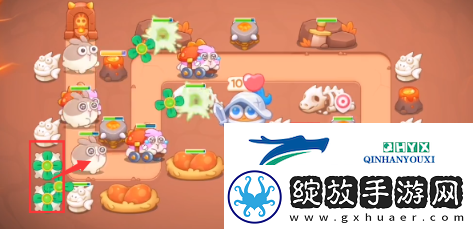 保卫萝卜4饿龙传说第2关怎么过