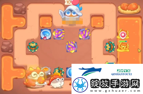保卫萝卜4饿龙传说第55关怎么过