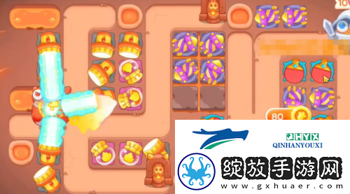 保卫萝卜4饿龙传说第59关怎么过