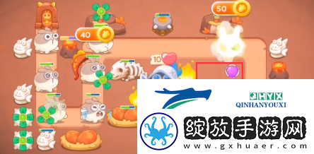 保卫萝卜4饿龙传说第2关怎么过